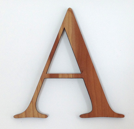 Lasercut Lettering